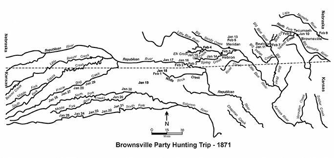 Brownsville Party Hunting Trip – 1871